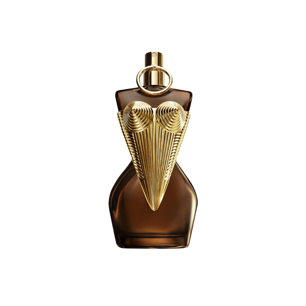 Frasco em formato de busto feminino do perfume Divine Elixir, da Jean Paul Gaultier